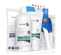 Mr. Fuss Solution active n° 4 Advanced Pack (grand) | Élimine les callosités sans ponçage ni frottement | Lot de 4 systèmes pour éliminer les callosités et les cuticules