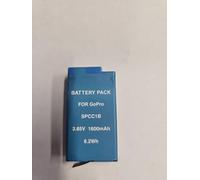 Mr. Gadget Solution SPCC1B Batterie de rechange pour appareil photo G-o-P-r-o MAX 1600 mAh - Prolonge le temps, résiste au froid et charge plus rapide