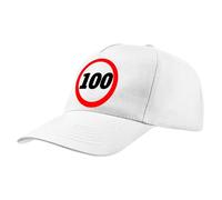 Mr. Gadgets Casquette Avec Visière Cadeau Mignon Anniversaire - Années Signe Route (100 ANS)