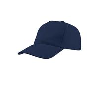 Mr. Gadgets Chapeau unisexe avec visière - Réglable 100% Coton - Padel Baseball Tennis Sport et Loisirs, bleu marine, Taille Unique