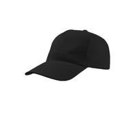 Mr. Gadgets Chapeau unisexe avec visière - Réglable 100% Coton - Padel Baseball Tennis Sport et Loisirs, Noir , Taille Unique