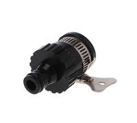 Mr. Gadget's Solutions Adaptateur universel de robinet pour tuyau d'arrosage - Adaptateur d'évier de cuisine de jardin - Buse en caoutchouc anti-fuite