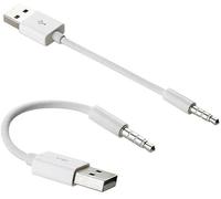 Mr. Gadget's Solutions Adaptateur USB de charge rapide et de transfert de données et de synchronisation pour iPod Shuffle - Compatible avec les modèles de 2e, 3e, 4e, 5e, 6e génération