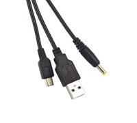 Mr Gadget's Solutions Câble de transfert USB 2 en 1 pour PSP 1000/2000/3000