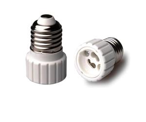 Mr. Gadget's Solutions Convertisseur adaptateur E27 vers GU10 économe en énergie, compatible avec ampoules LED/halogène/CFL