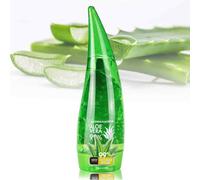 Mr. Gadget's Solutions Gel d'aloe vera biologique pur à 99% rafraîchissant et hydratant, 120 ml pour l'éclat du visage, la croissance des cheveux et le traitement de la peau