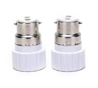 Mr. Gadget's Solutions Lot de 2 adaptateurs B22 vers GU10, culot à baïonnette B22 vers culot GU10