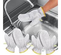 Mr. Gadget's Solutions Lot de 2 gants durables en fil d'acier pour ustensiles de cuisine et ustensiles