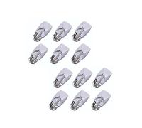Mr Gadget's Solutions Lot de 6 petits crochets en métal autocollants amovibles