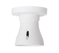 Mr.Gadget's Solutions Support de lampe de plafond à baïonnette BC B22 Blanc