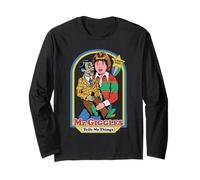 Mr. Giggles Cursed Toys Sarcastic Retro Funny Adult Humor Manche Longue