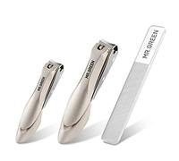 MR.GREEN Coupe-ongles de sécurité pour bébé - Coupe-ongles - Coupe-ongles pour nouveau-né - Outil de manucure pratique (coupe-ongles parent enfant + lime en verre nano-verre)