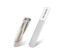 MR.GREEN Coupe-ongles de sécurité pour bébé - Coupe-ongles pour nouveau-né - Outils de manucure pratiques (coupe-ongles pour bébé + lime à ongles nano en verre)
