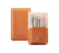 MR.GREEN Lot de 3 coupe-ongles allemands en acier inoxydable avec lime à ongles, anti-éclaboussures, coupe-ongles d'excellente qualité, coupe-ongles professionnels pour doigts et orteils avec étui