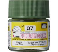 Mr. Gundam Color UG07 MS Deep Green Paint 10ml. Bottle Hobby