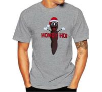 Mr. Hankey The Christmas Poo T-Shirt Men Tee Shirt Cotton Grey