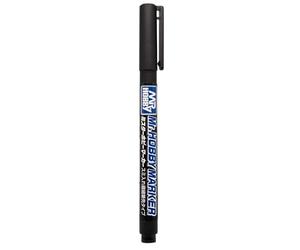 Mr. Hobby CM101 Marqueur à pointe ultra fine Noir Type Panel Liner Type stylo encreur pour peindre des modèles Pointe ultra fine Noir Extra fin