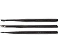 Mr.HOBBYミスターホビー GT57 Mr. Glue Applicator, GTool, Spatule, Applicateur, Outil de modélisme, pour Application de Colle instantanée, 3 Types de Mastic, pour travaux Propres, Noir, Plastique, Lot de 3