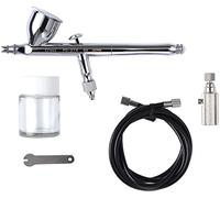 MR.HOBBY PS274 Procon Boy WA, Double action, pistolet aérographe, pour art, illustration, modélisme, modèles miniatures, embouchure de 0,3 mm, tasse de 10 ml, chrome, acier inoxydable