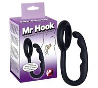 Mr. Hook - Anneaux de pnis et stimulateur anal en silicone