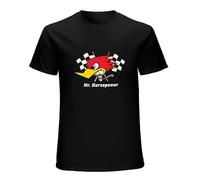Mr. Horsepower Muscle Car Hot Rod Essential T-Shirt Mens Unisex Black Tees XL