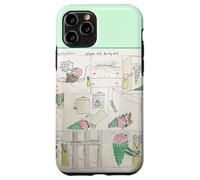 Mr. Ice Cream and Ratty The Ghost Bande dessinée Coque pour iPhone 11 Pro
