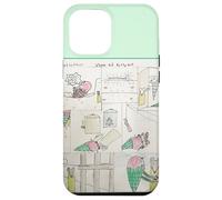 Mr. Ice Cream and Ratty The Ghost Bande dessinée Coque pour iPhone 12 Pro Max