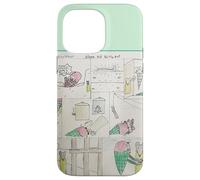Mr. Ice Cream and Ratty The Ghost Bande dessinée Coque pour iPhone 14 Pro Max