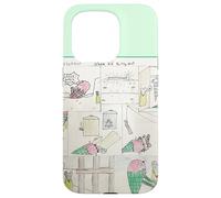 Mr. Ice Cream and Ratty The Ghost Bande dessinée Coque pour iPhone 15 Pro