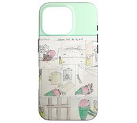 Mr. Ice Cream and Ratty The Ghost Bande dessinée Coque pour iPhone 16 Pro