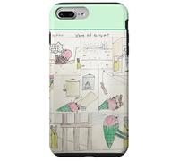 Mr. Ice Cream and Ratty The Ghost Bande dessinée Coque pour iPhone 7 Plus/8 Plus