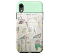 Mr. Ice Cream and Ratty The Ghost Bande dessinée Coque pour iPhone XR