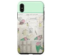Mr. Ice Cream and Ratty The Ghost Bande dessinée Coque pour iPhone XS Max