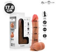 MR INTENSE - GARY S PÉNIS EN SILICONE ULTRA-RÉALISTE AVEC TESTICULES 17,8 CM -Ø- 4,2 CM