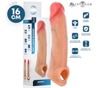 MR INTENSE - SIMON L PROTECTION PÉNALE EN SILICONE 16 CM -Ø- 4,5 CM