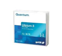 Quantum Cartouche de données LTO-8 12 To – Compatible LTFS – Durée de vie 30 ans