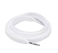 Mr. Lacy Lacy Lacets plats Blanc 121-130 cm, Blanc., 121-130 cm