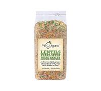 Mr Lentilles Organiques, Perle Épeautre, Orge Perlé, Pois Verts Et Haricots Mungo 500G - (Paquet de 4)