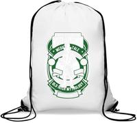 Mr Leprechaun Old Irish Mythology Fairy Shoemaker Sac de gym décontracté avec cordon de serrage Blanc
