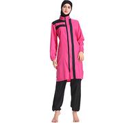 Mr Lin123 Maillot de bain pour femme musulman modeste islamique femme burkini maillot de bain grande taille beachwear burkini