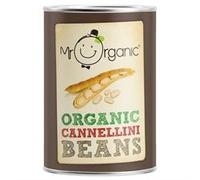 Mr Lot de 12 boîtes de haricots Cannellini bio 400 g