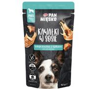 Mr. Meat | Aliment humide pour chien | Morceaux en sauce 150 g - Porc et sanglie