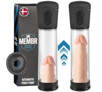 Mr. Membr Pompe à Pénis Électrique - Agrandisseur de Pénis avec 3 Intensités Différentes - Pompe a Penis Pump Sex Homme Pompe Pénis - Agrandir le Pénis Masculin - Agrandir son Pénis