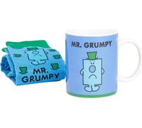 Mr Men - Ensemble tasse/chaussettes pour homme NS6543 (taille unique) (Bleu)