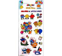 Mr Men & Little Miss - Autocollants SG38560 (Taille unique) (Coloré)