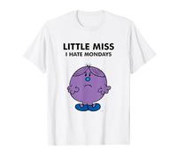 Mr. Men Little Miss Meme - Little Miss I Hate Mondays T-Shirt