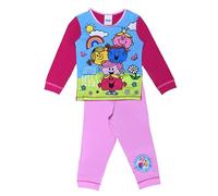 Mr.Men Little Miss Pyjama pour fille Multicolore Âge 18 mois à 5 ans, rose, 3-4 ans