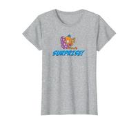 Mr. Men Mr. Chatouille Surprise ! T-Shirt, Femme, Gris Chiné, L