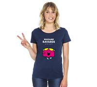 Mr & Mme T-Shirt Femme - Madame Bavarde - Taille: M