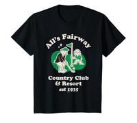 Mr Monopoly Country Club Jeu de société rétro pour Enfants T-Shirt